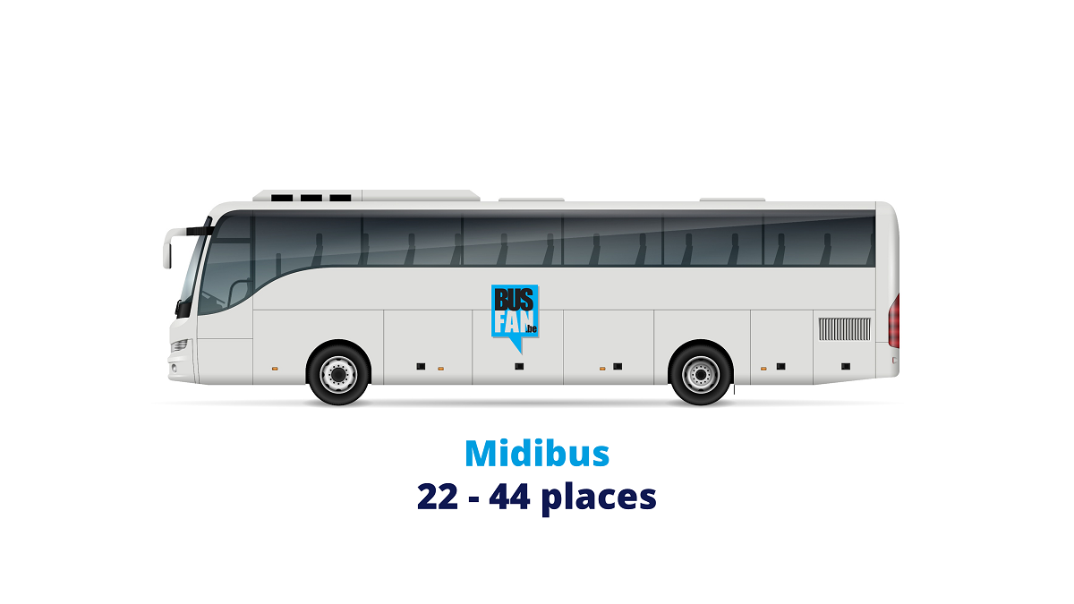 type midibus 22 - 44 places
