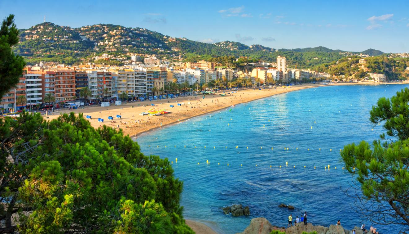 lloret de mar plage vacances