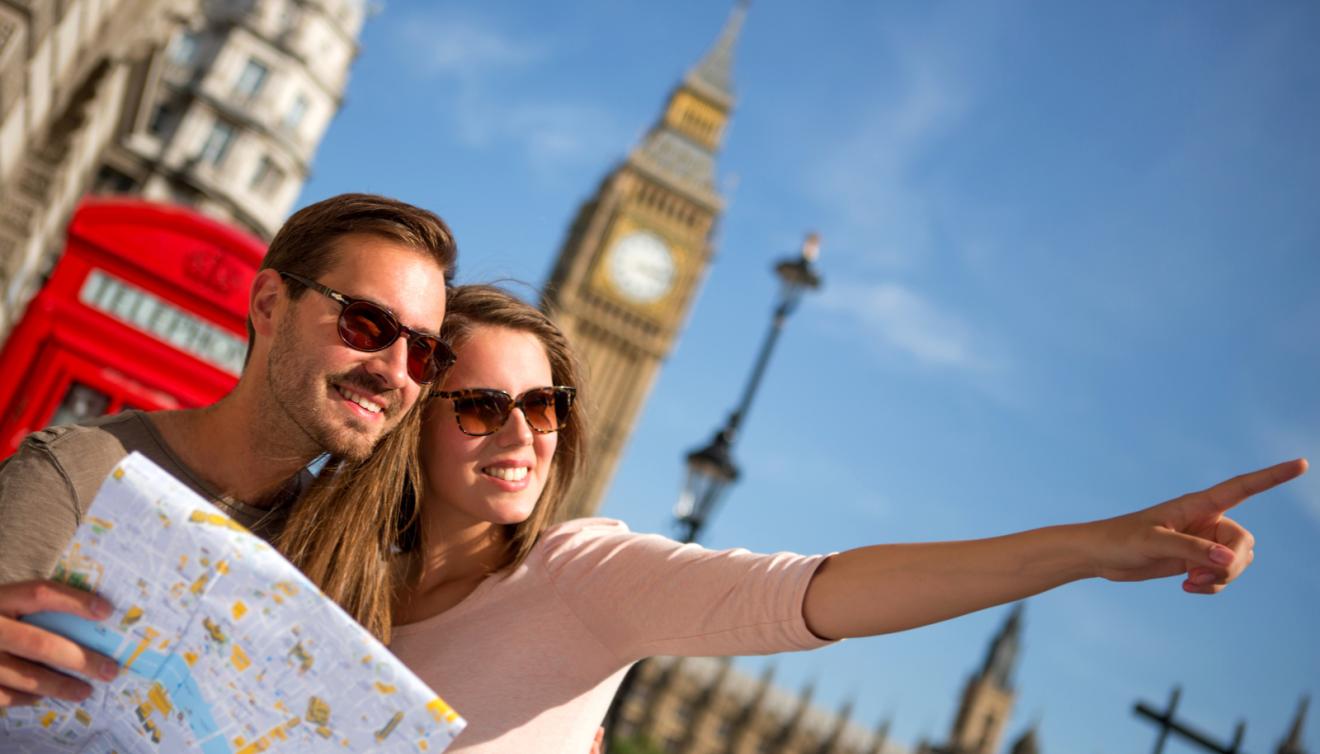 londres citytrip couple