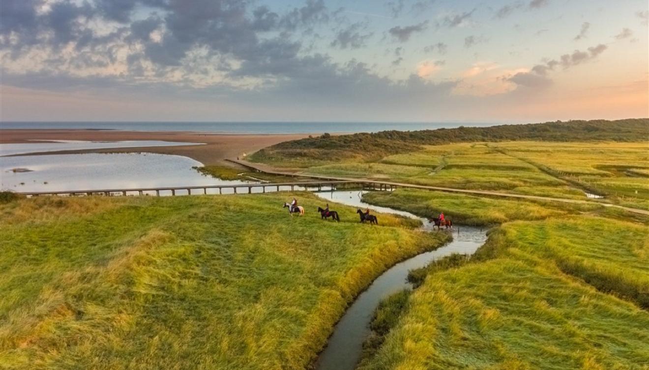 zélande natuurgebied Verdronken Zwarte Polder