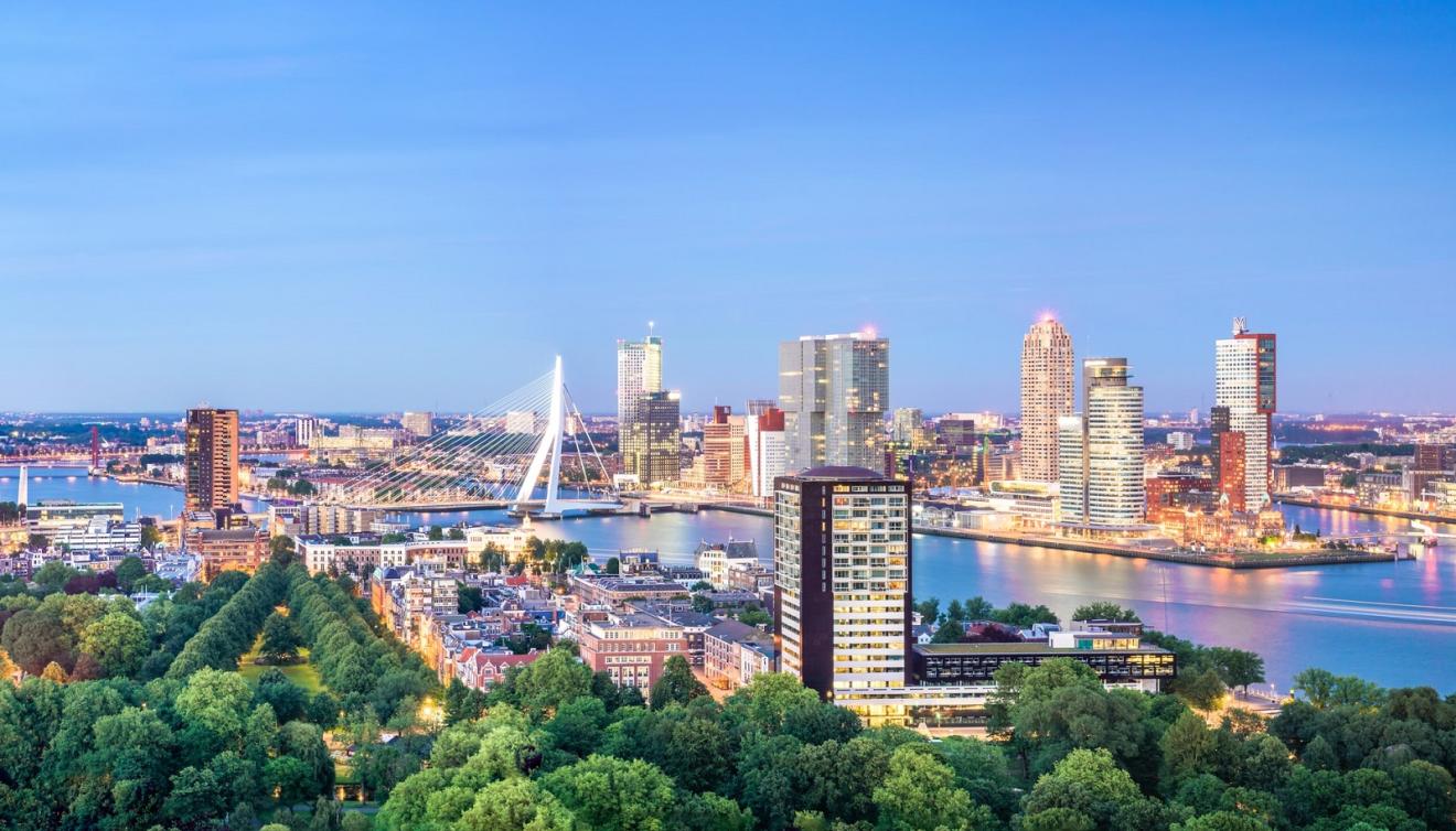 rotterdam skyline