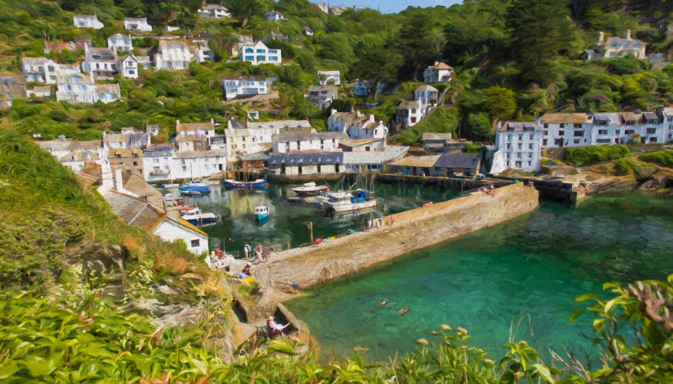 polperro cornwall angleterre