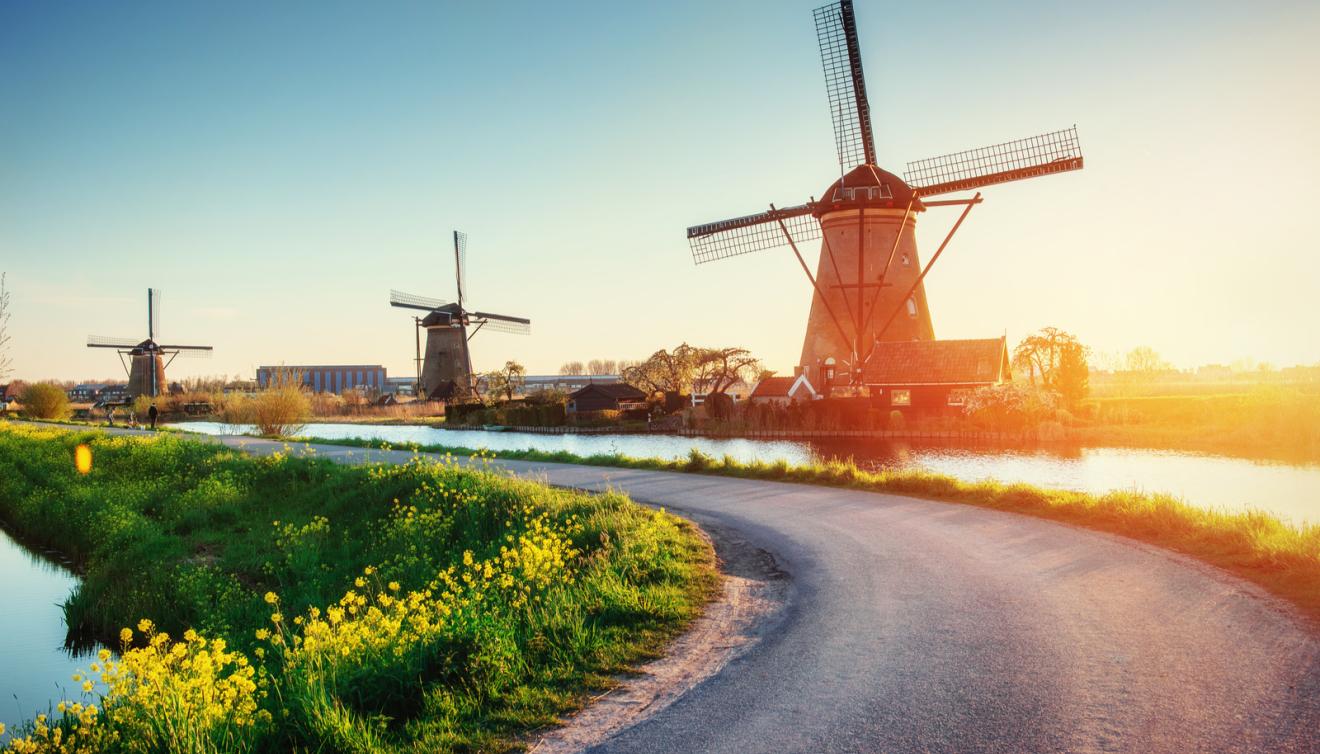 kinderdijk pays bas moulins