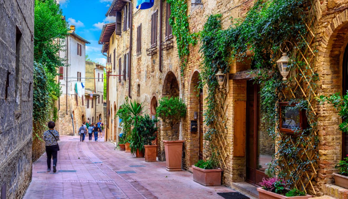 san gimagnano toscane italie