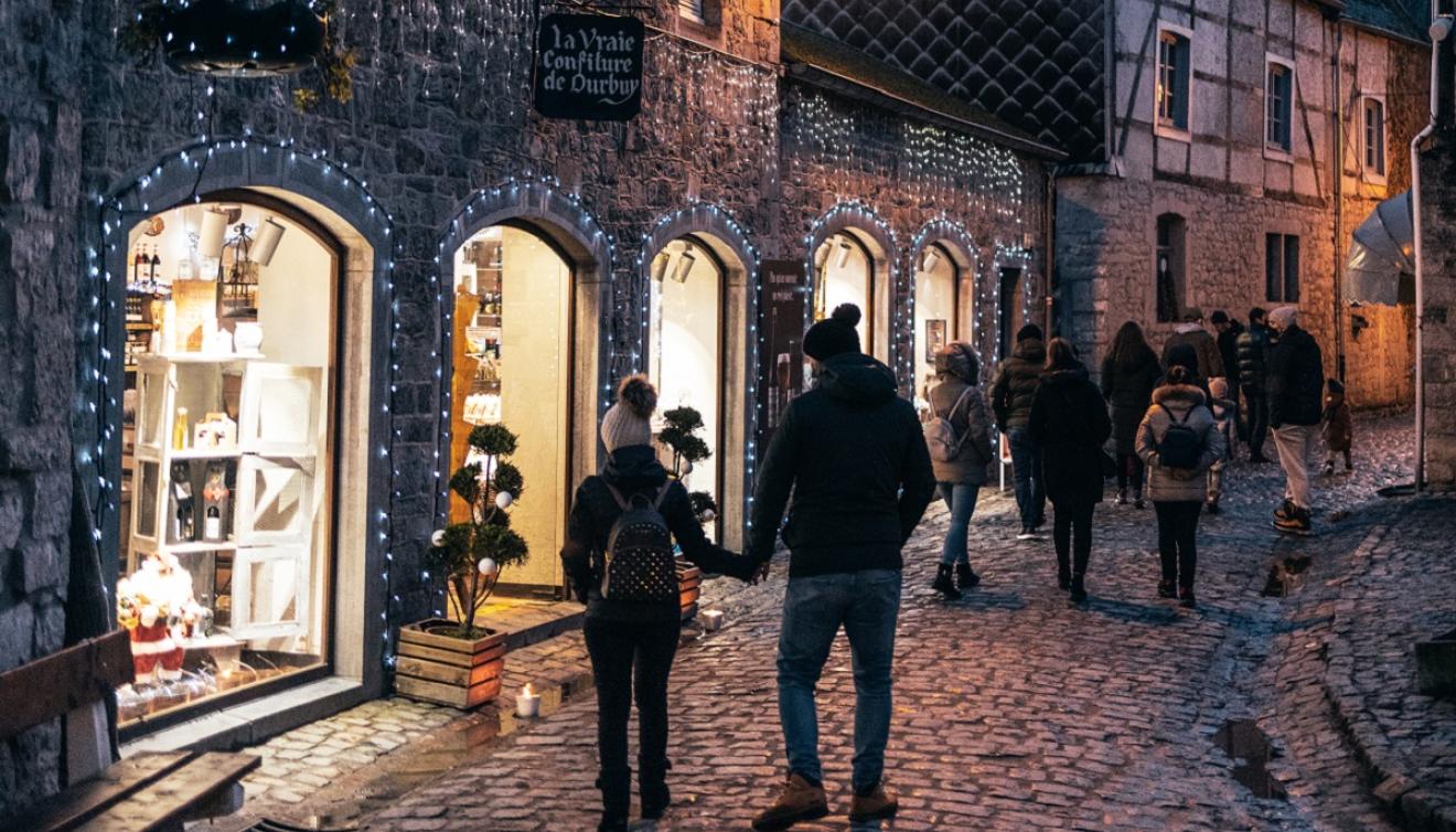 durbuy balade en hiver