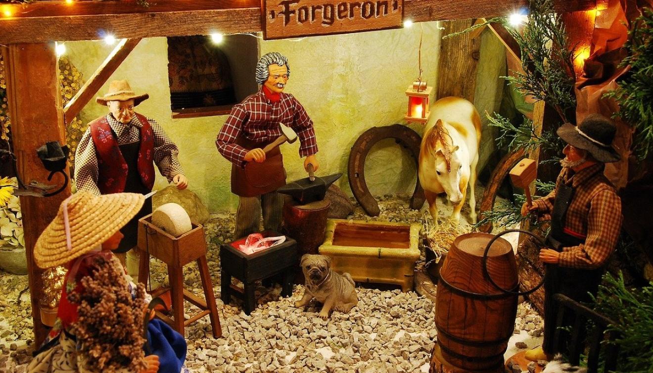 tradition des santons de provence
