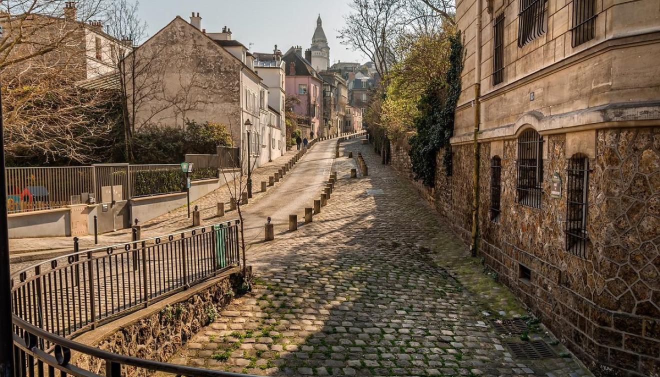 herfst montmartre parijs