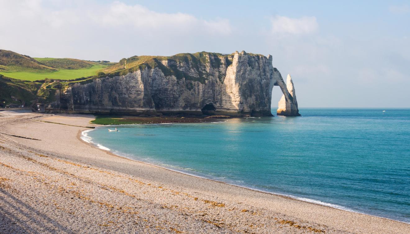 etretat falaises normandie