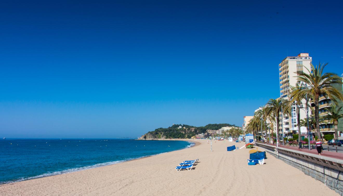 plage lloret de mar