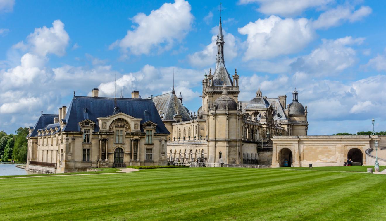 chateau de chantilly, oise