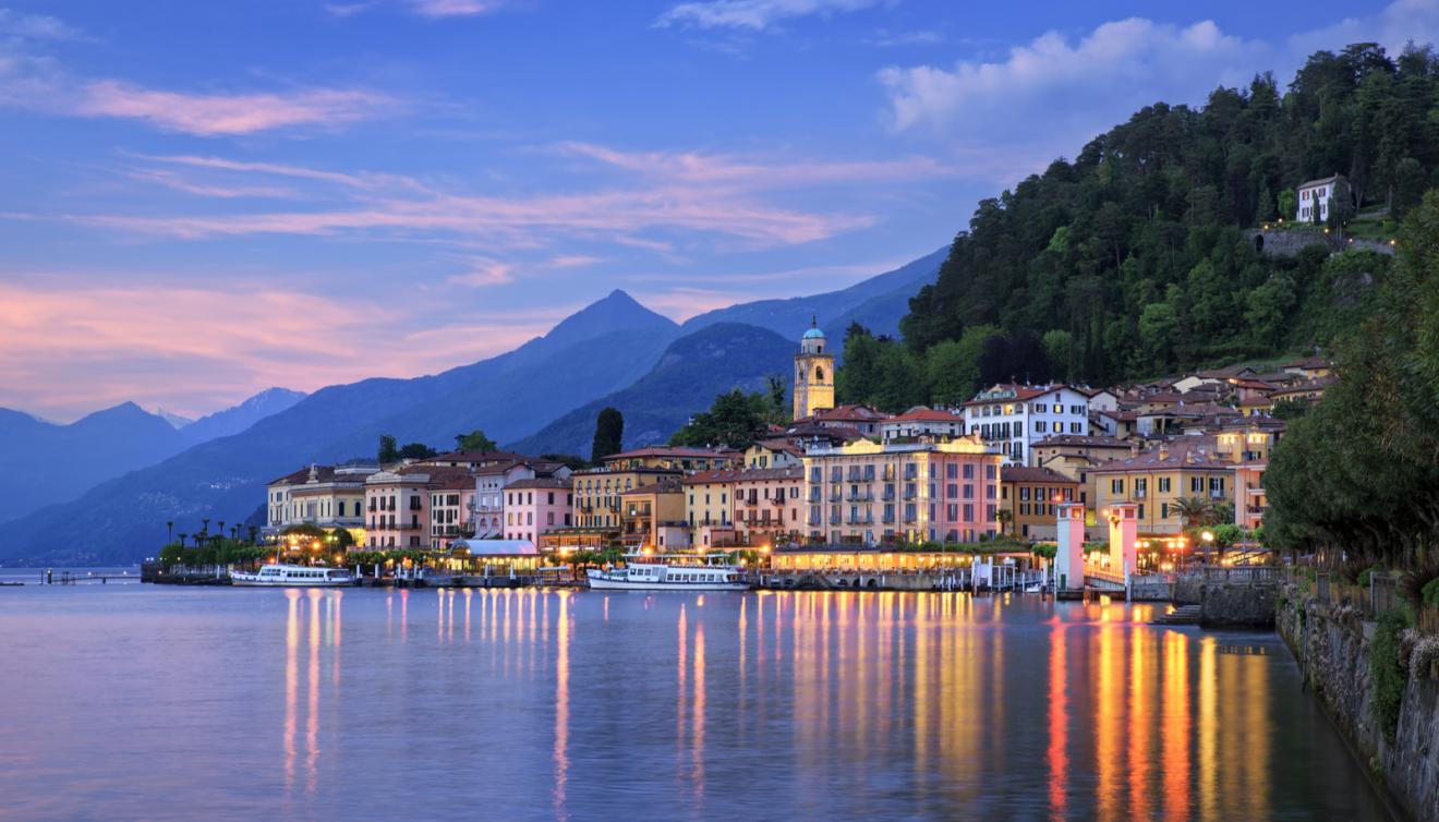 bellagio sur le lac de Côme en Italie