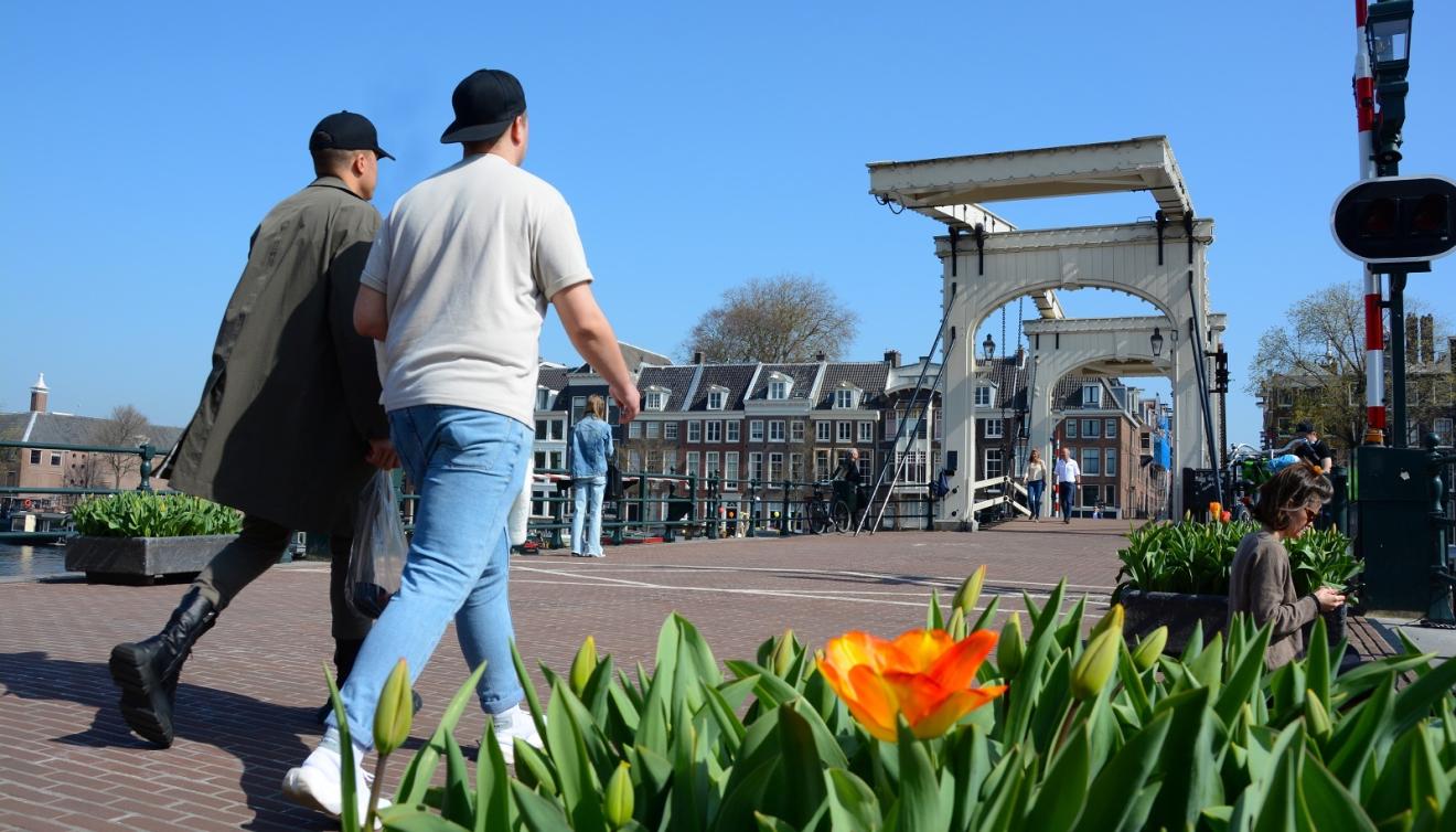 wandelen magere brug amsterdam