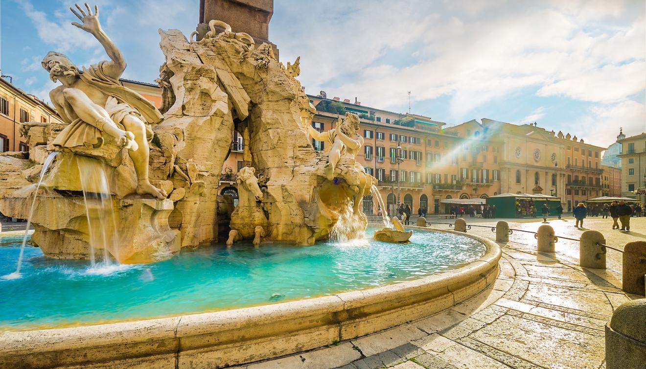 place à rome, italië