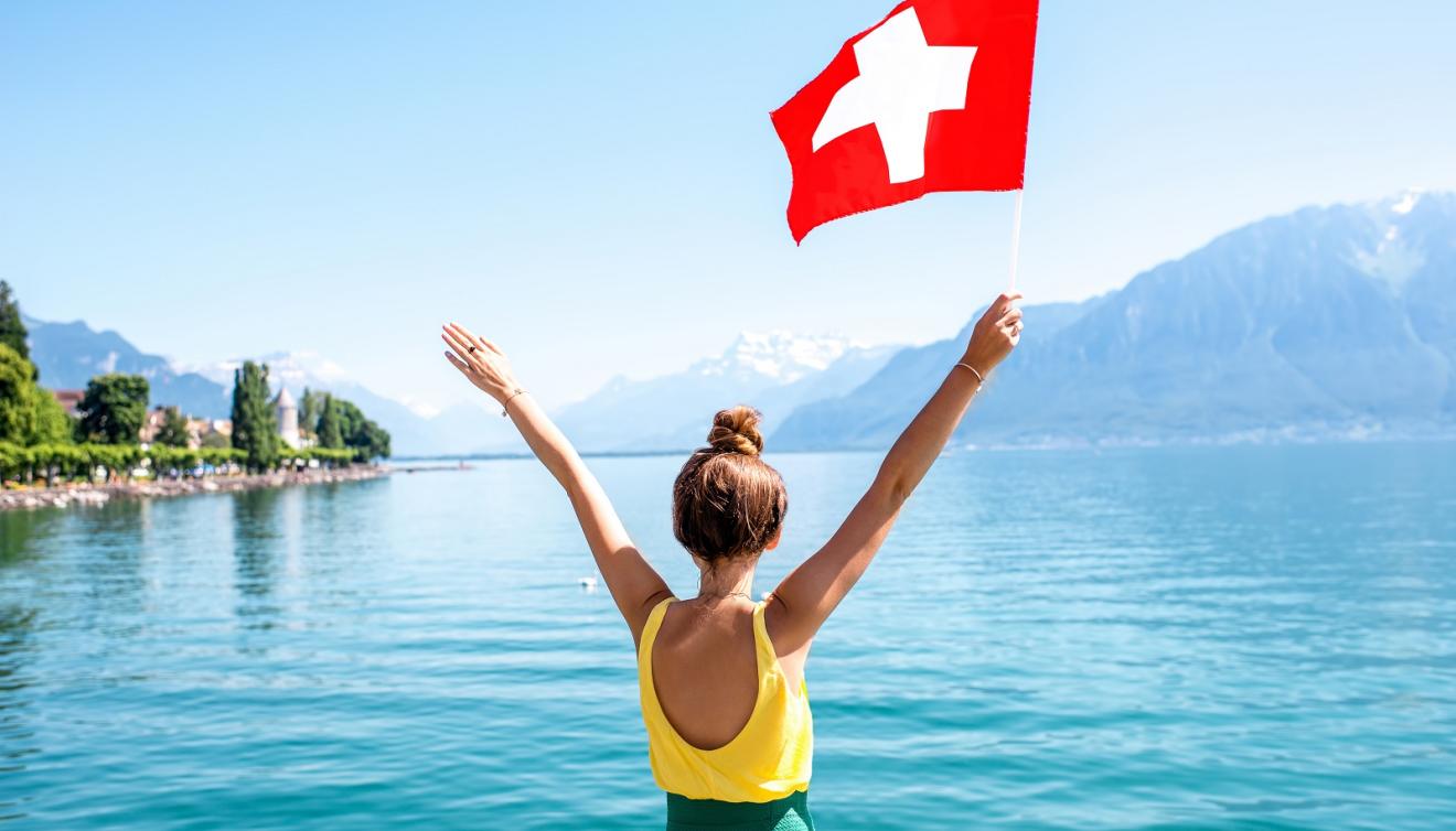 lac de genève en suisse