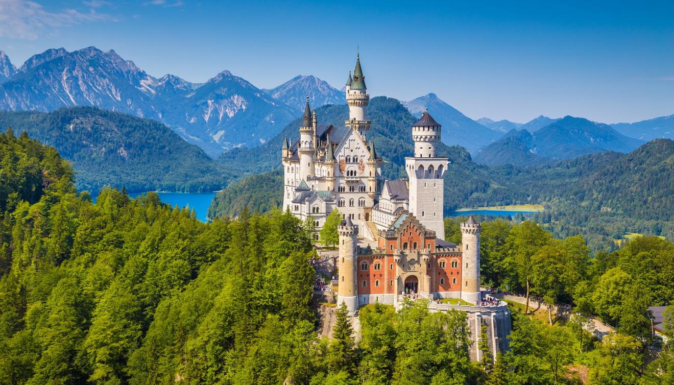 le château de Neuschwanstein en Bavière