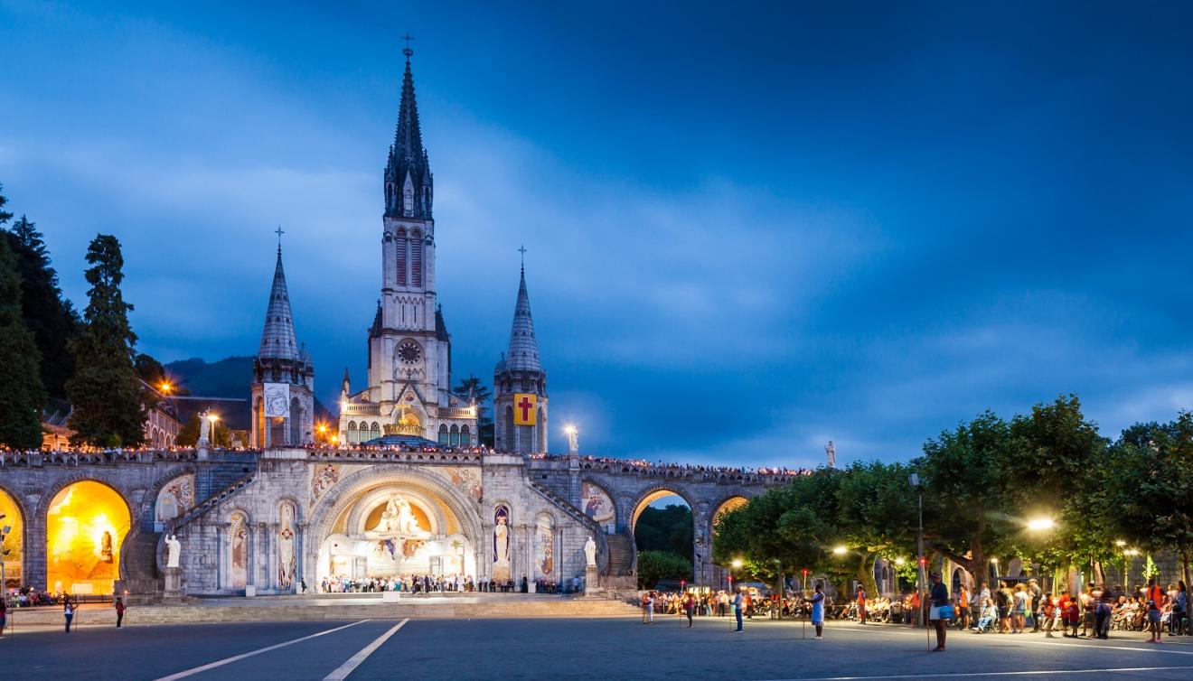 site de pèlerinage de lourdes en france