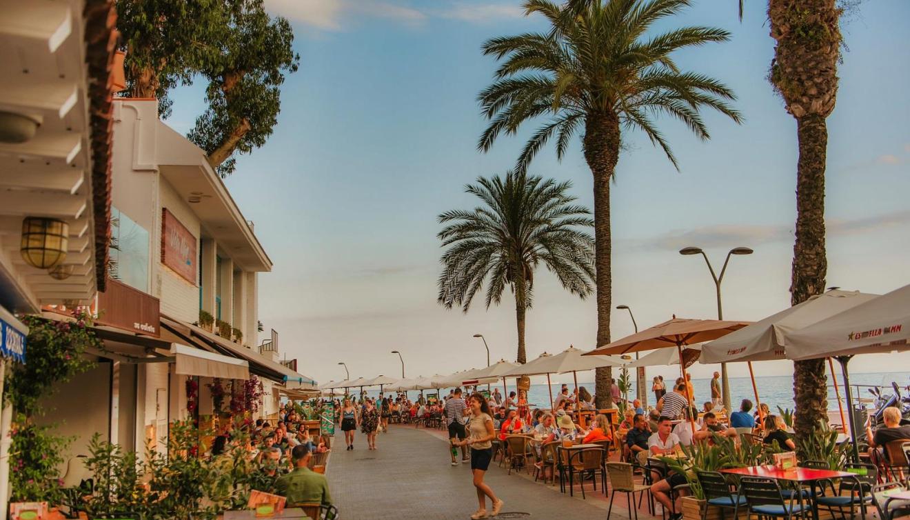 strandpromenade lloret