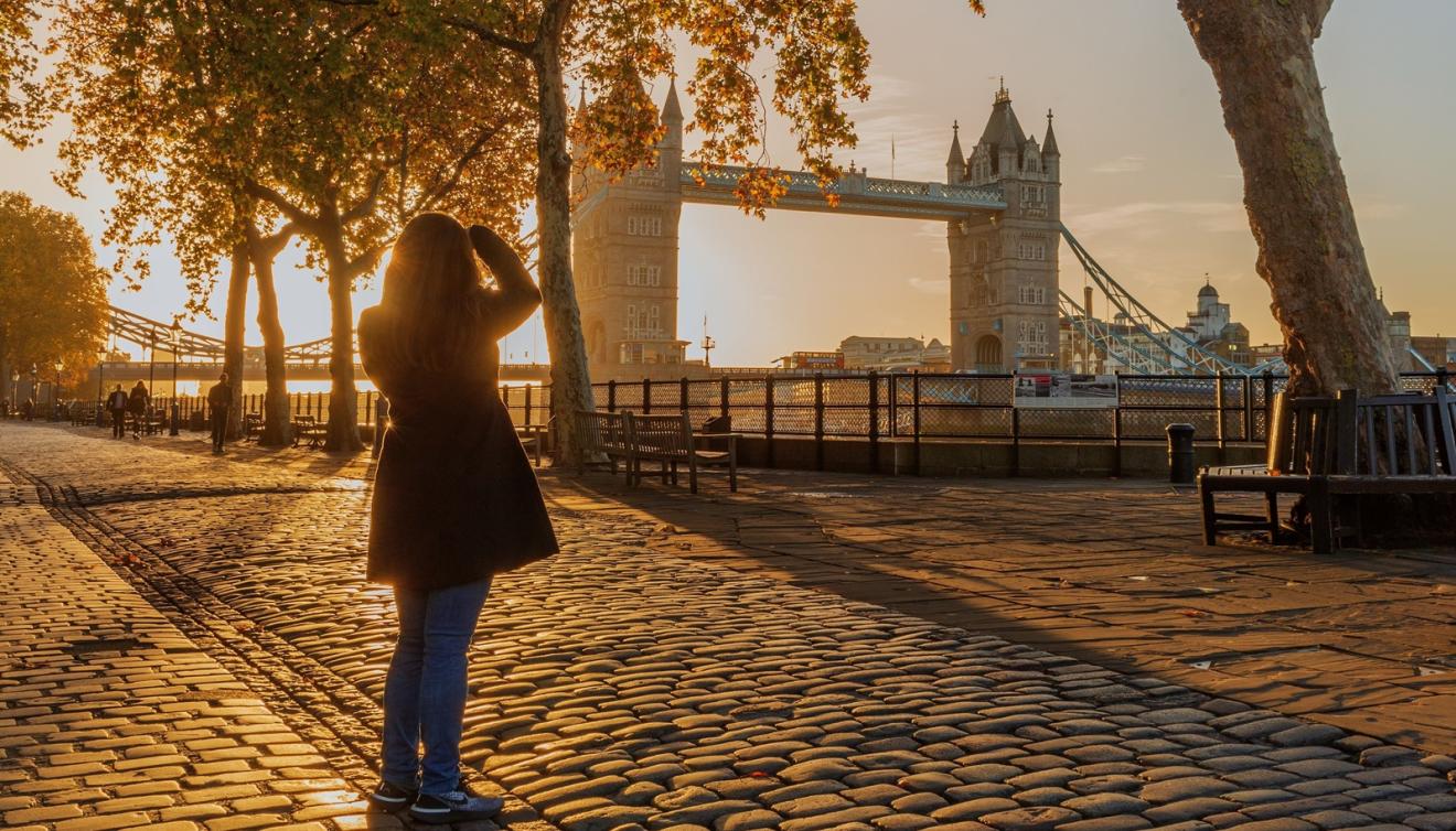 herfst in londen