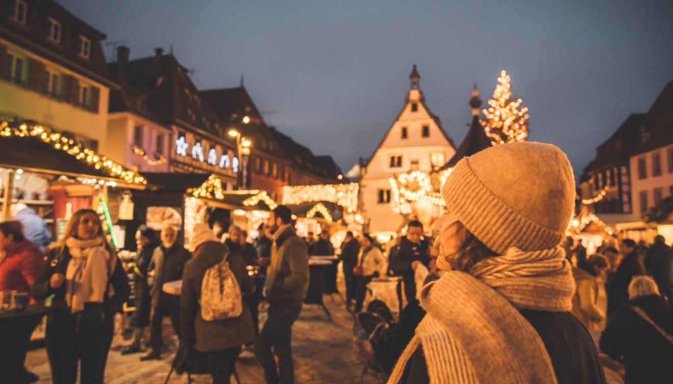 marché de noël à obernai