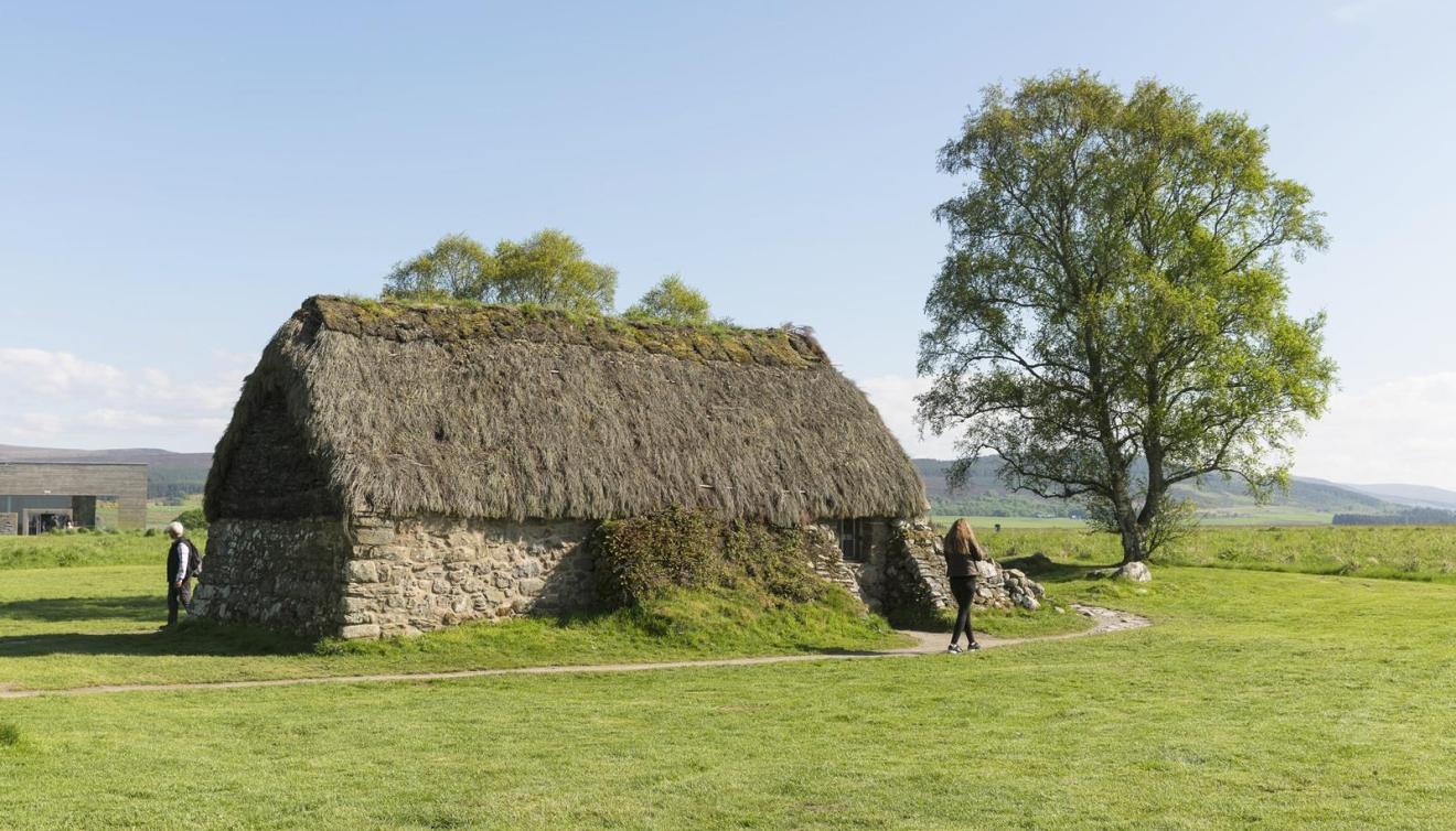 leanach cottage in schotland