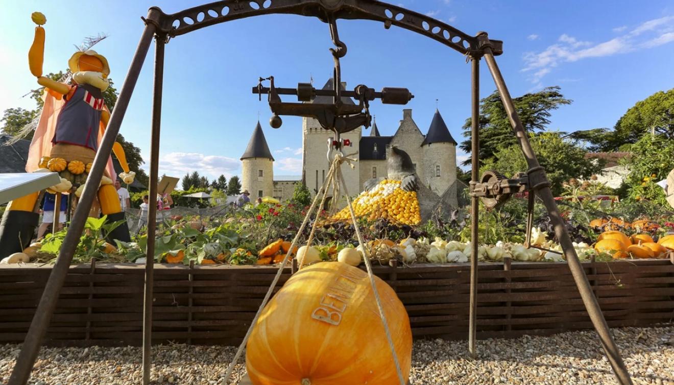 fete de citrouille au château de riveau