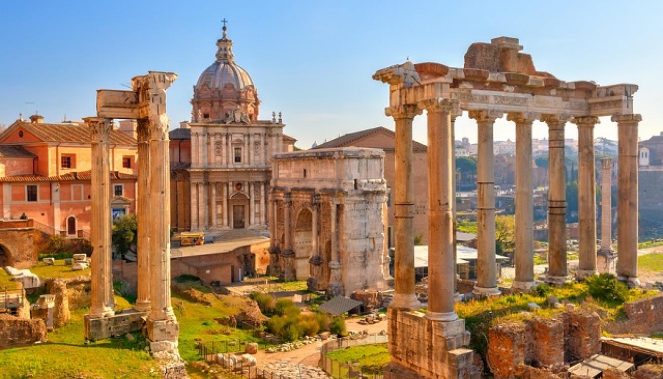 ruines forum in rome