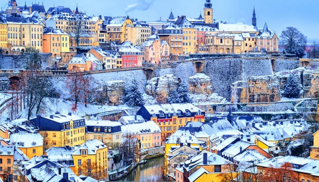 Luxemburg kerst winter