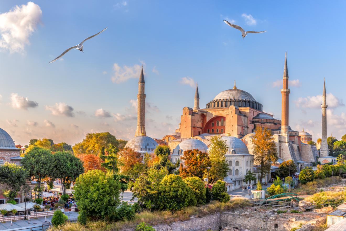hagia sophia istanboel turkije