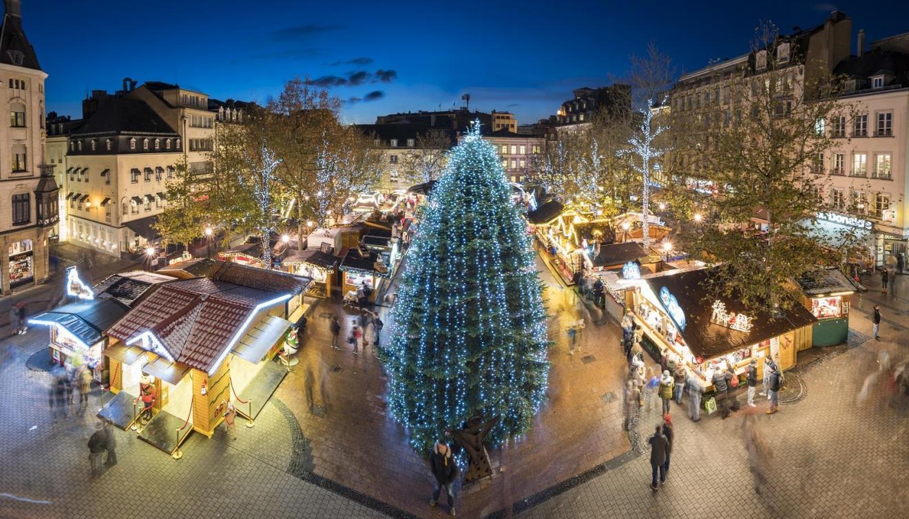 luxemburg kerstmarkt place d'armes