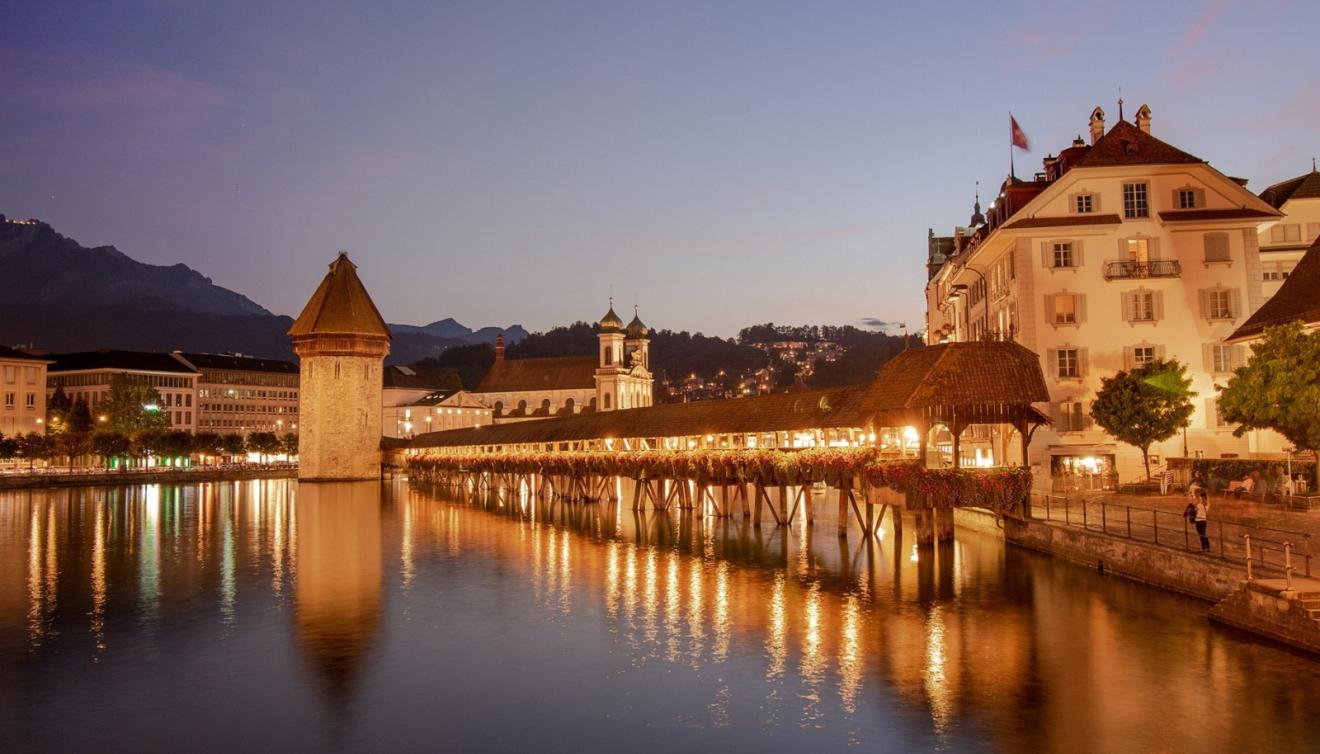 luzern zwitserland winter kerst