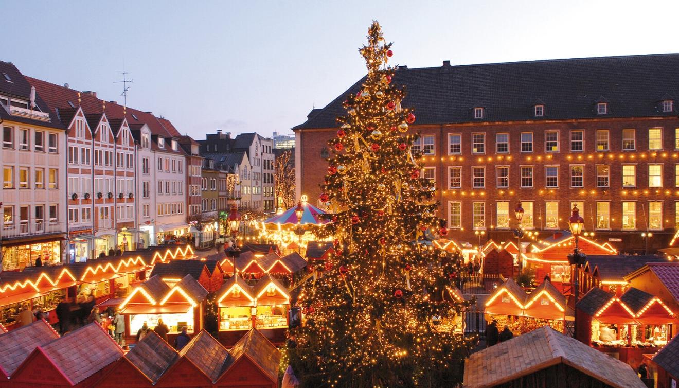 dusseldorf kerstmarkt duitsland
