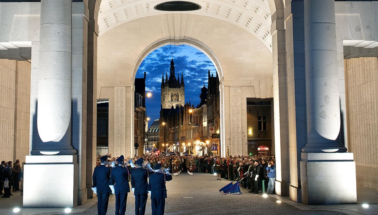 last post ieper menenpoort