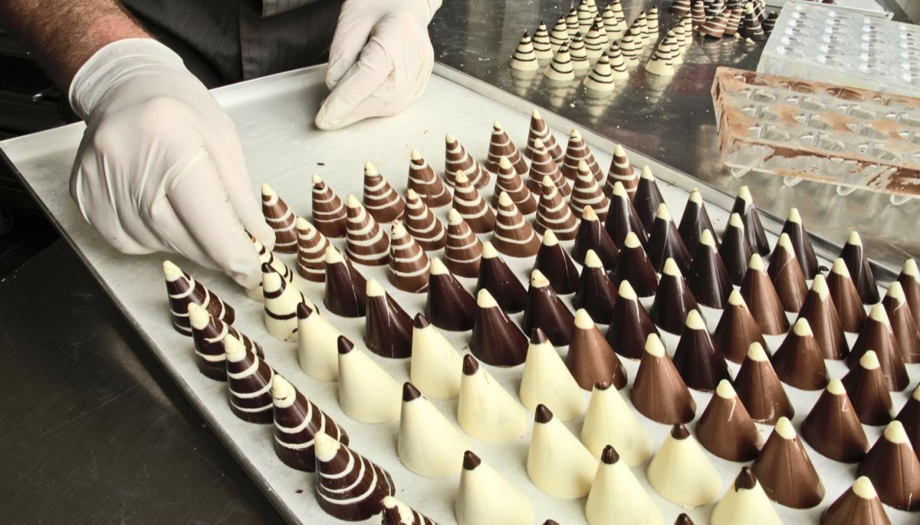 Chocolade pralines chocolatier