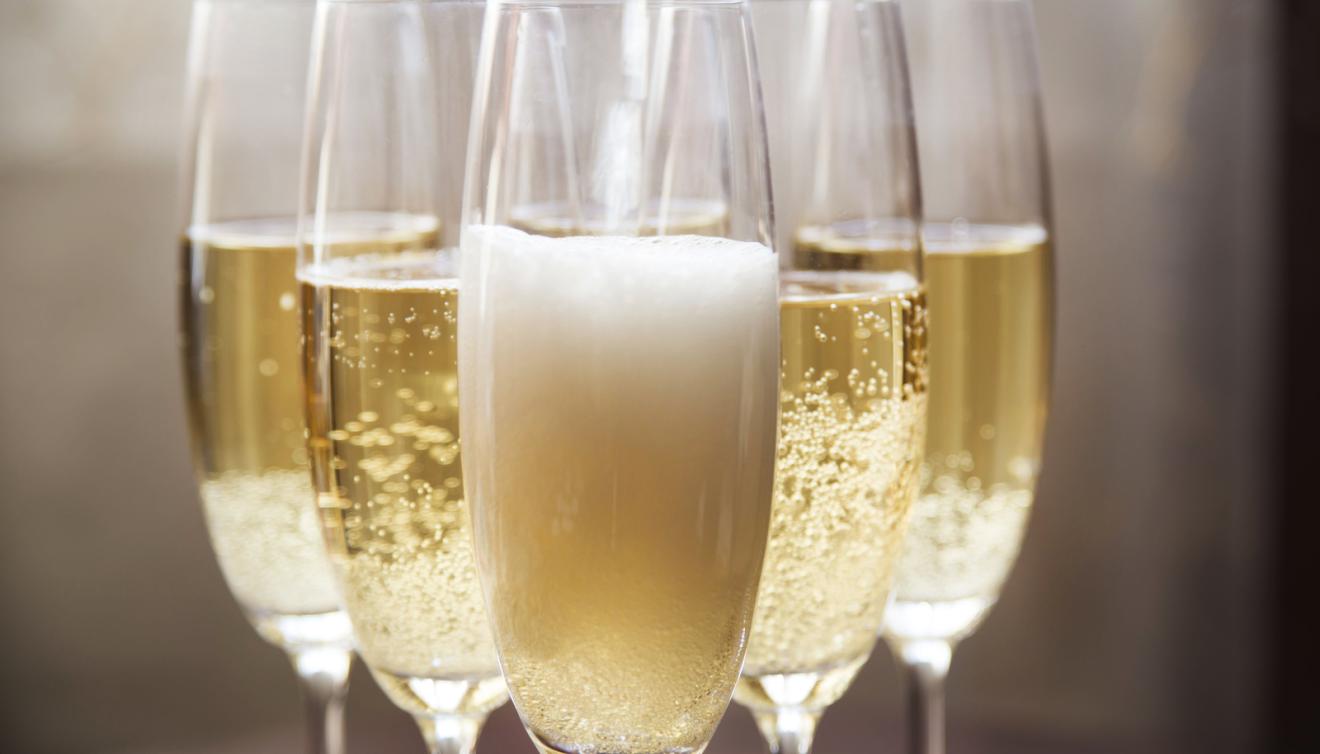 champagne glazen