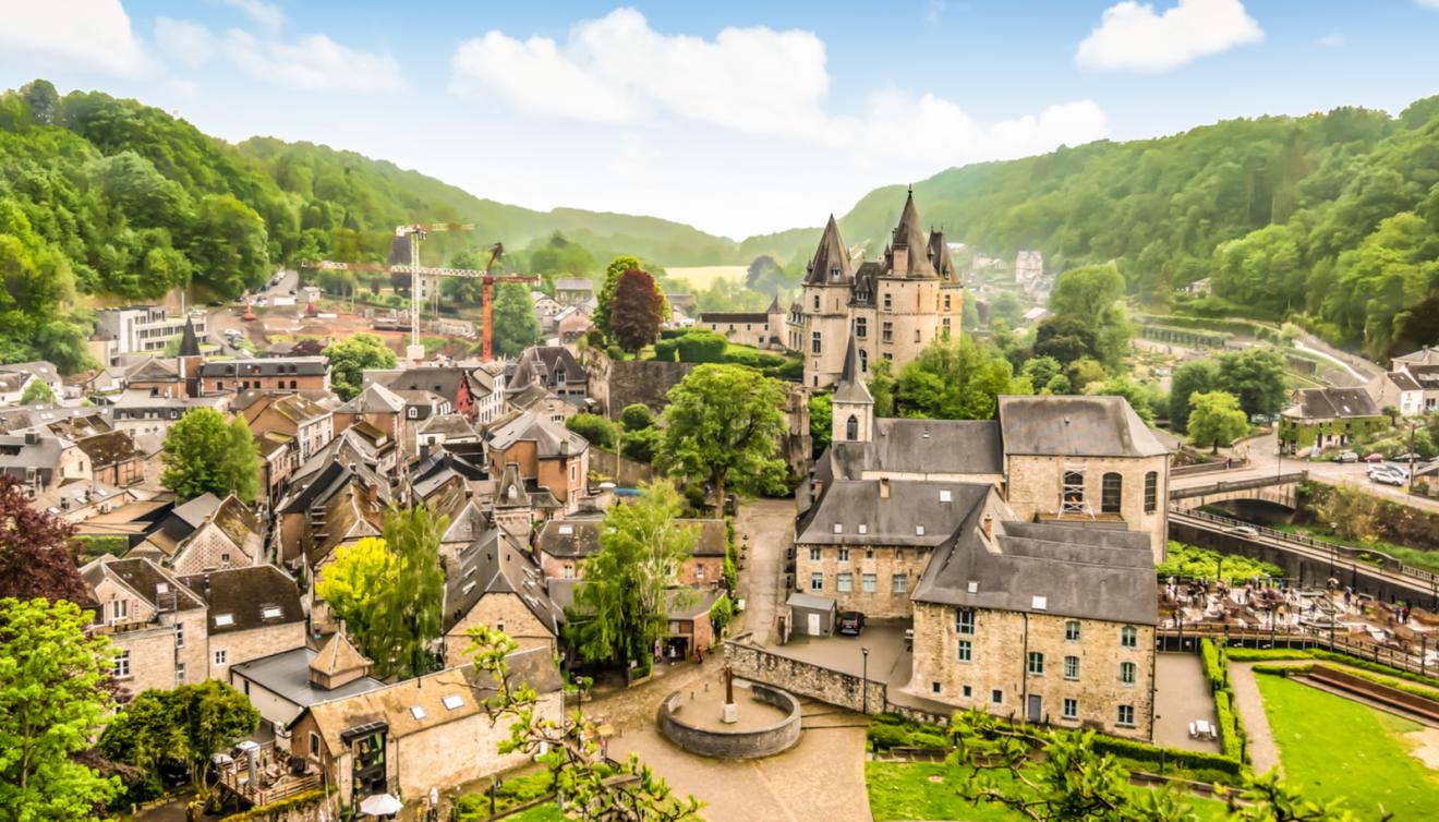 panorama durbuy belgie