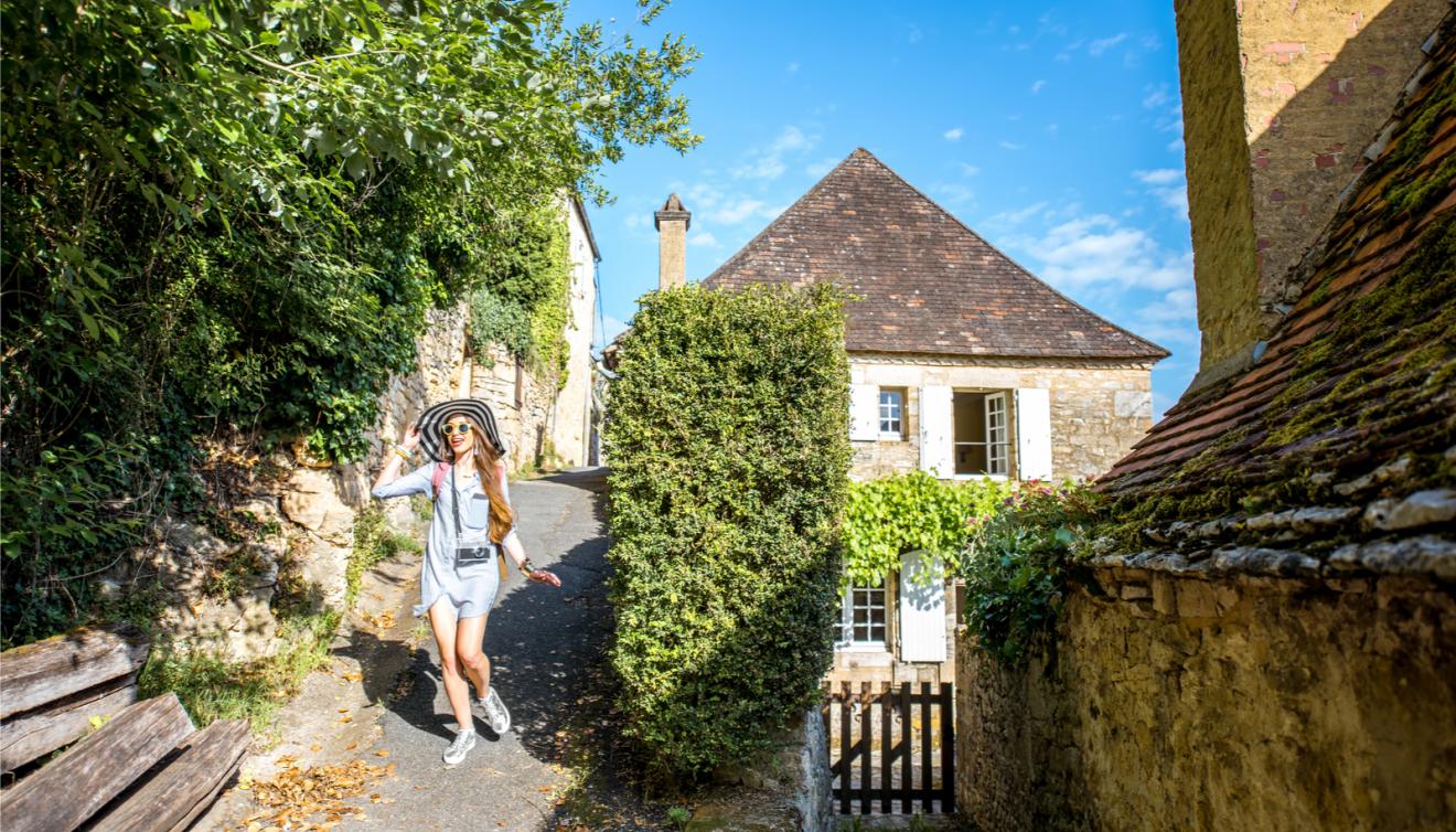 straatje roque gageac perigord
