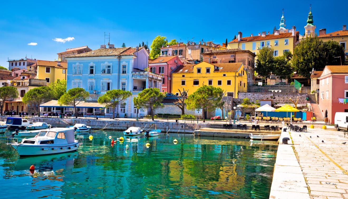 volosko dorp opatija kroatie