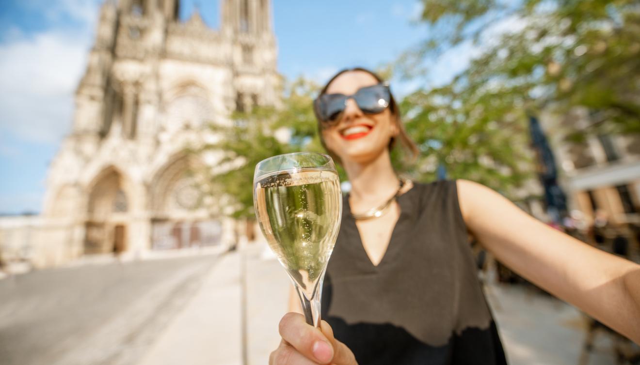 champagne in reims