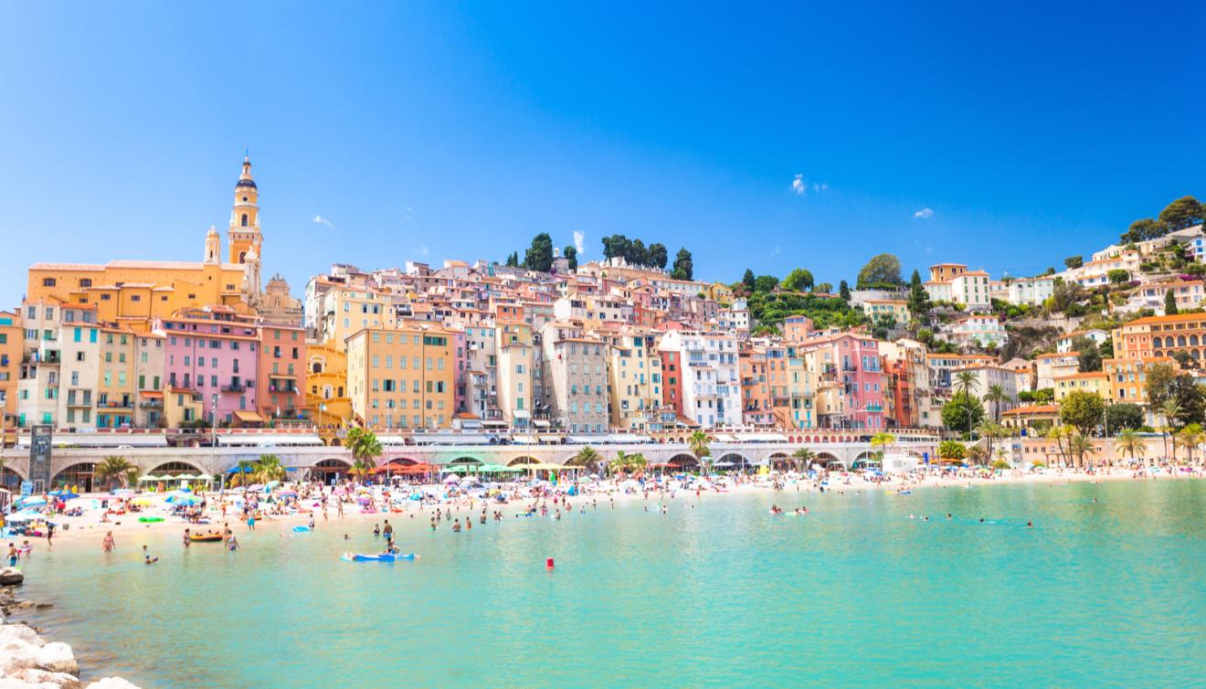 menton azurenkust frankrijk