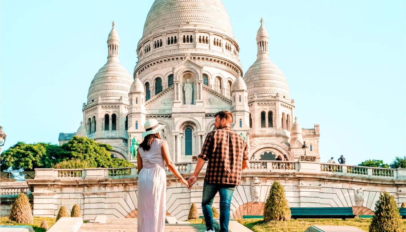 sacre coeur parijs koppel