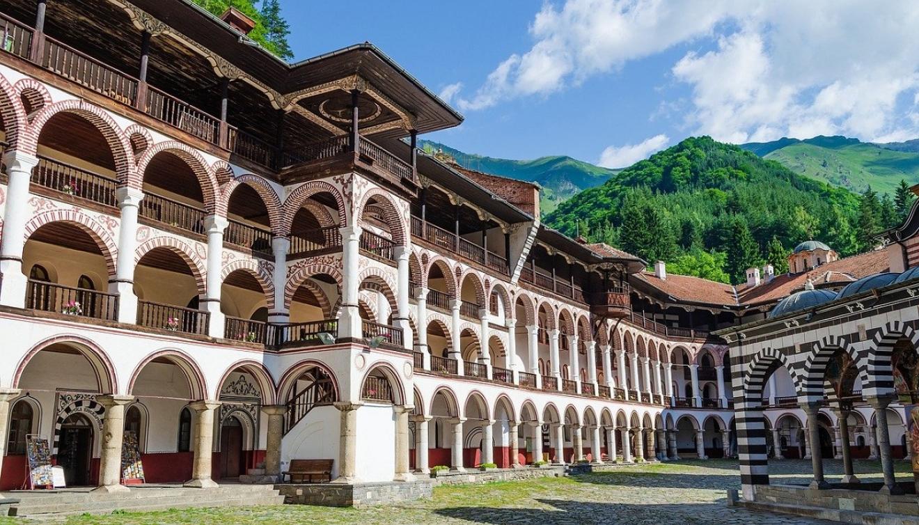 Rila klooster in Bulgarije