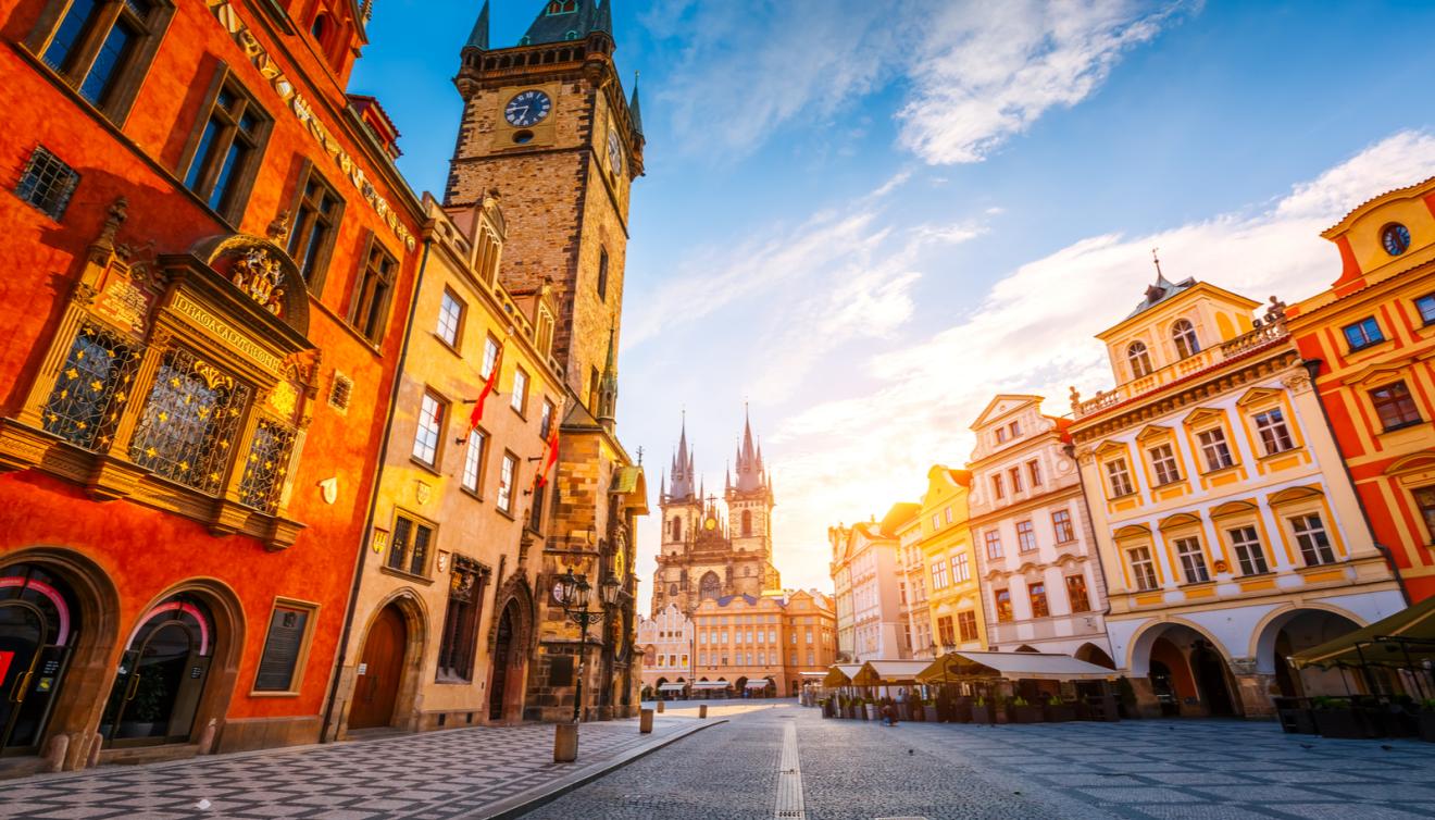 historisch centrum praag tsjechie