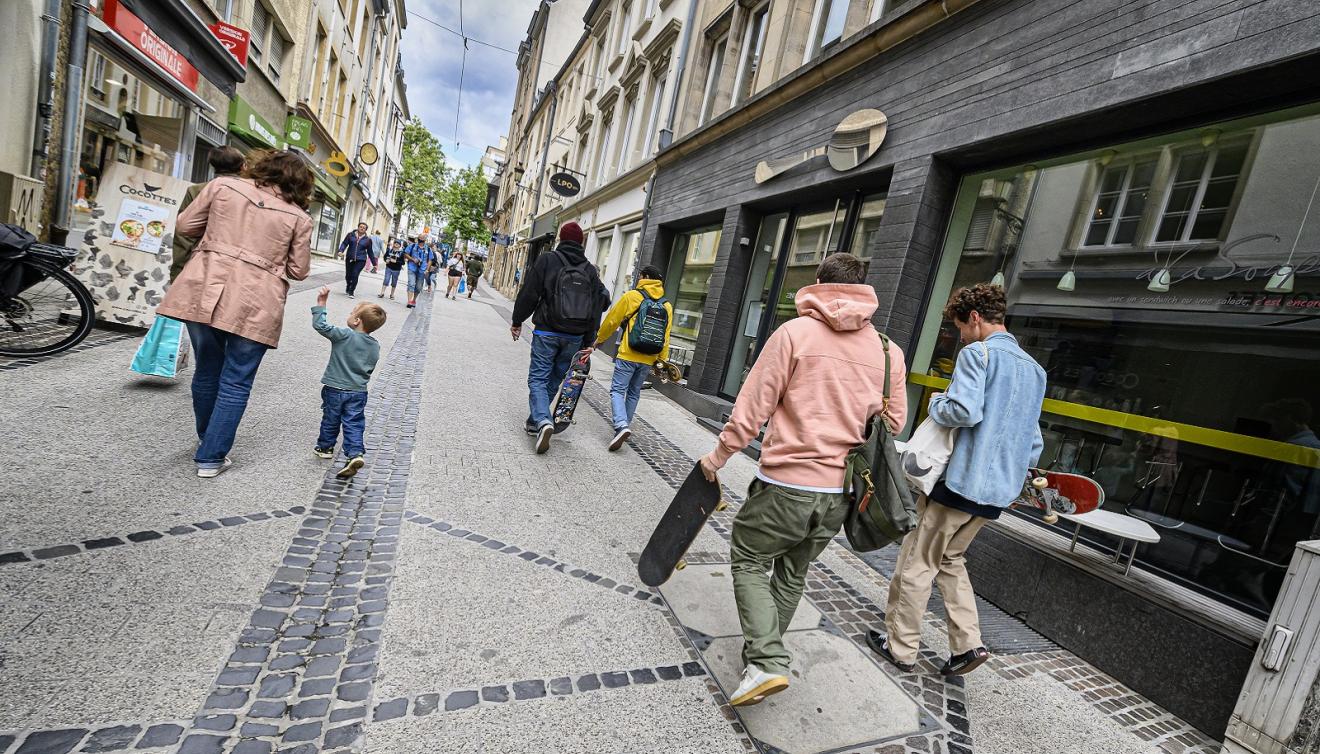 winkelen luxemburg stad