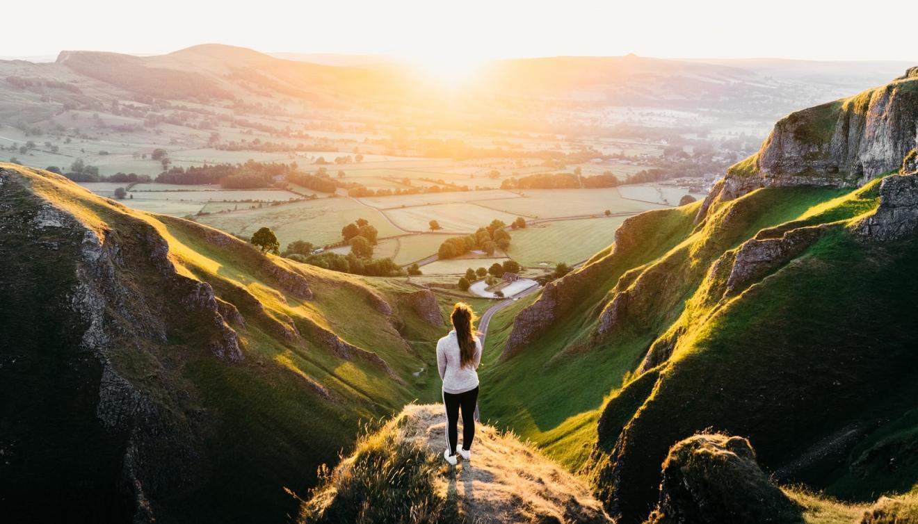 winnats pass peak district engeland