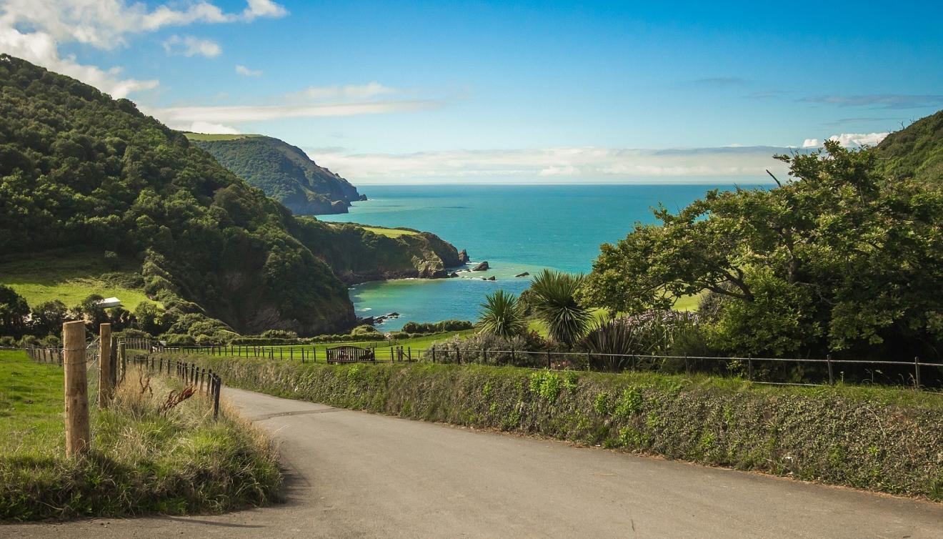 devon engeland kust