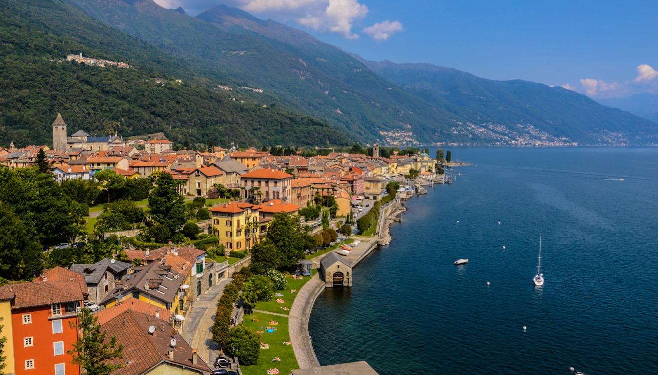 lago maggiore in italie