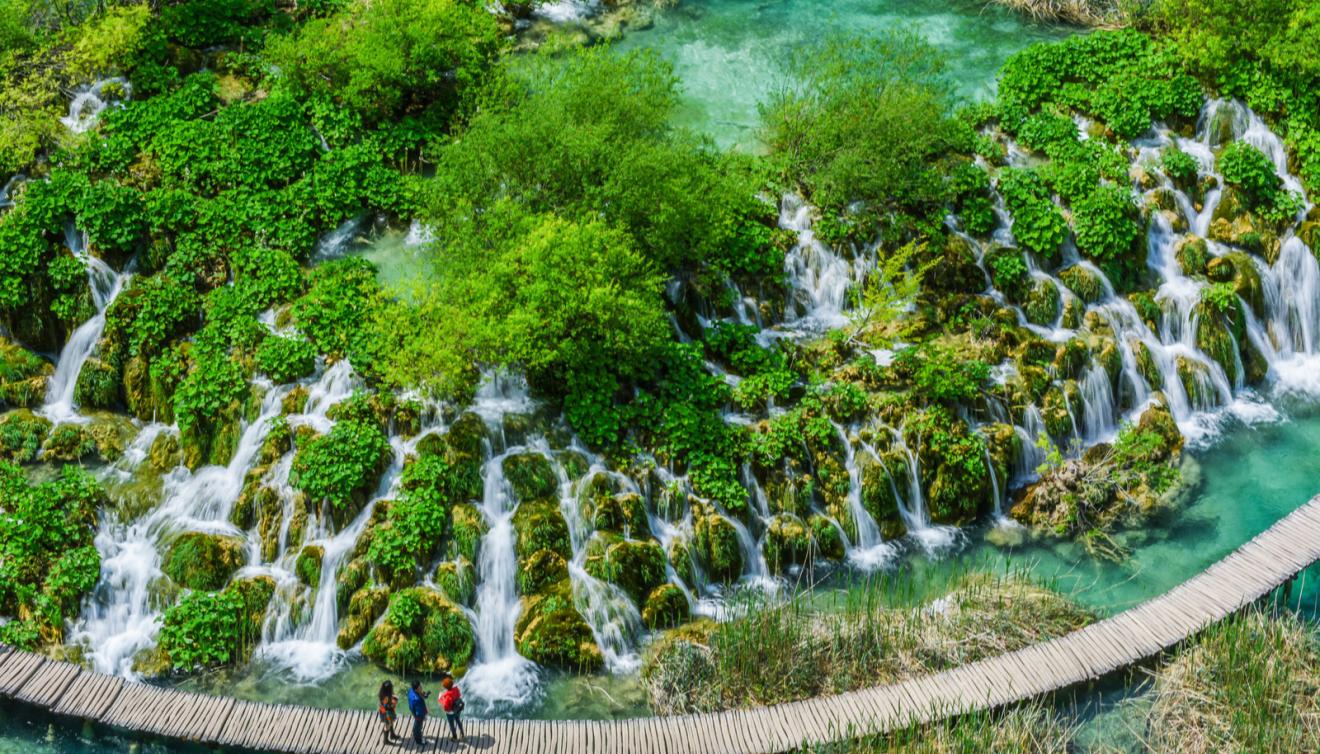 plitvice meren in kroatie