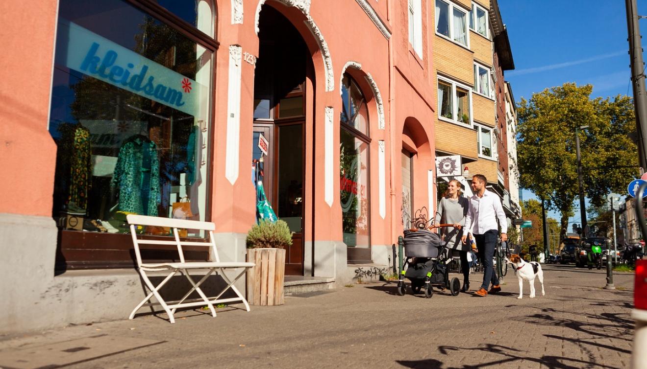 zomer in dusseldorf Lorettostraße 