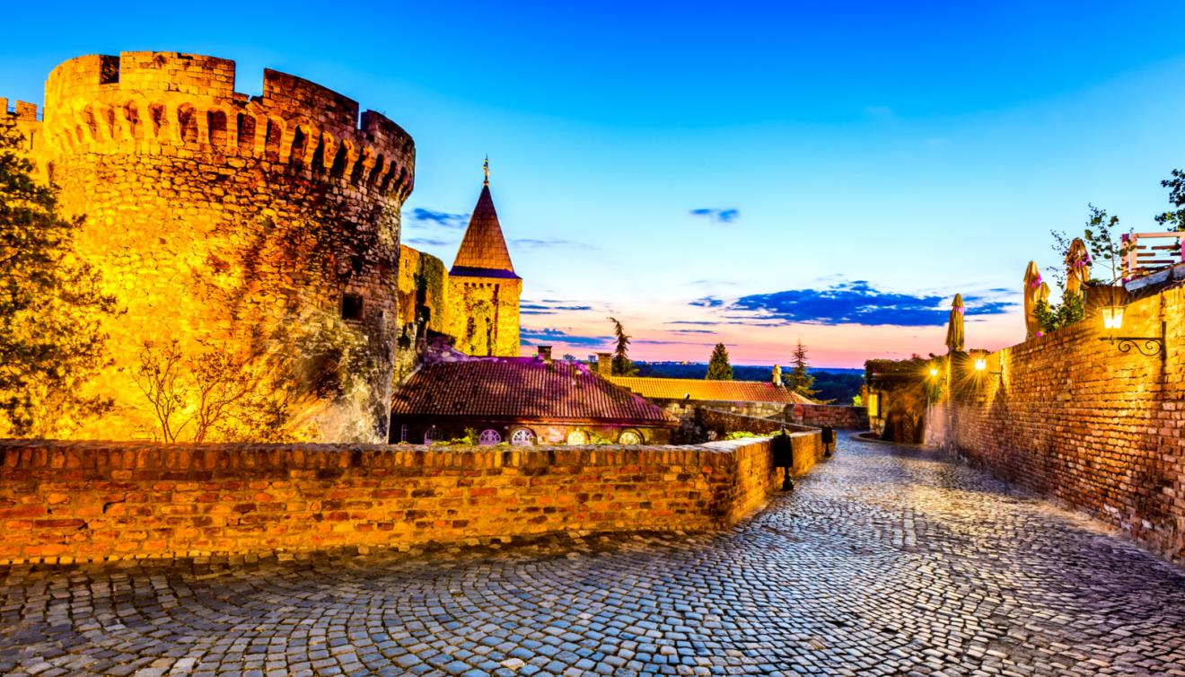 kalemegdan fort in belgrado