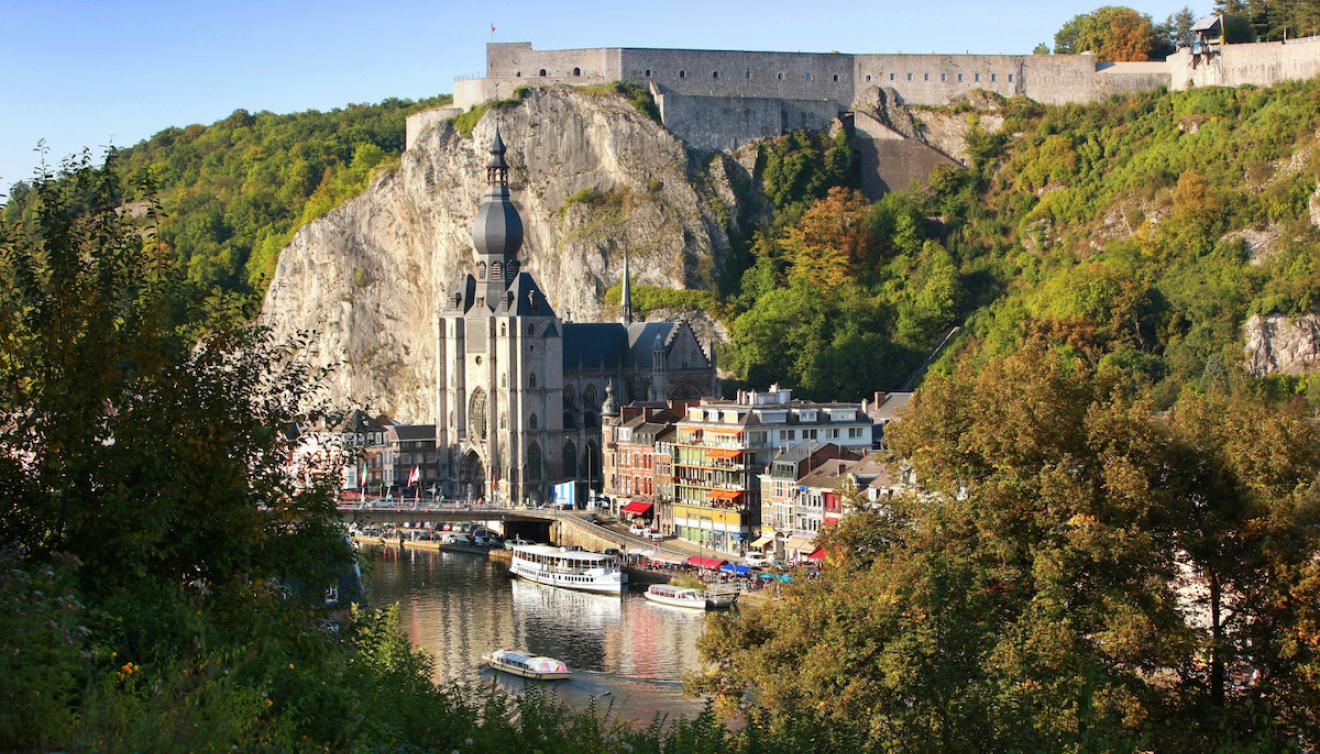 La Collégiale et la Citadelle de Dinant